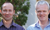 Andre Ellis and Peter Clark